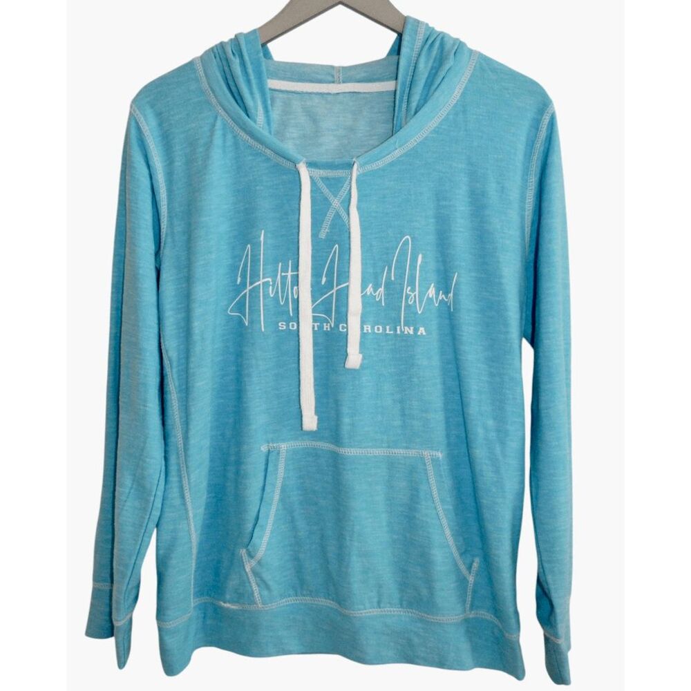Hilton Head Island SC Hoodie Blue Sz M